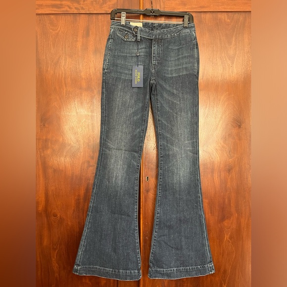Polo Ralph Lauren Denim - Polo by Ralph Lauren Dark Blue Flare Jeans